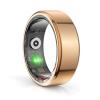 CYQQRDZSW Smart Ring Health Tracker, Health Rings for Women & Men, Smart Ring Health Tracker, Long Lasting Batteries Sleep Ring(Gold,8#) view 1