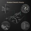 SmallRig Classic Shoulder Rig Kit, Lightweight & Portable (2.98 lb), Dual Handles 15mm Rods, Shoulder Mount Video Rig with Quick Release for Arca, for SmallRig Follow Focus, for DSLR, for Filmmaking view 4