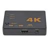 3x1 Switch Splitter 3 Input 1 Output 4K Switcher Adapter 3 Port Cable Hub view 1