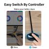 HHBL8I Hdmi KVM Switch 4K60Hz Video Switcher with Extender 2 Laptop Share 1 Monitor 4 USB 2.0 1.1 for Mouse Keyboard Printer(with Controller) view 4