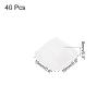 MECCANIXITY 40pcs Adhesive Cable Clips White Cord Clip Wire Holder Organizer Wall Cord Management Cable Organization for Home Wall Cable Bundles view 2