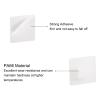 MECCANIXITY 40pcs Adhesive Cable Clips White Cord Clip Wire Holder Organizer Wall Cord Management Cable Organization for Home Wall Cable Bundles view 3