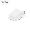 MECCANIXITY 100pcs Adhesive Cable Clips White Cord Clip Wire Holder Organizer Wall Cord Management Cable Organization for Table Wall Cable Bundles view 2