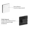MECCANIXITY 100pcs Adhesive Cable Clips Black Cord Clip Wire Holder Organizer Wall Cord Management Cable Organization for Office Wall Cable Bundles view 3