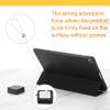MECCANIXITY 4.9 ft Retractable Cable Lock with Latch Remote Control Security Lock with Adjustable Cord Tether Anti Theft for Laptop, TV, 600g, Black, 3 Pack view 3
