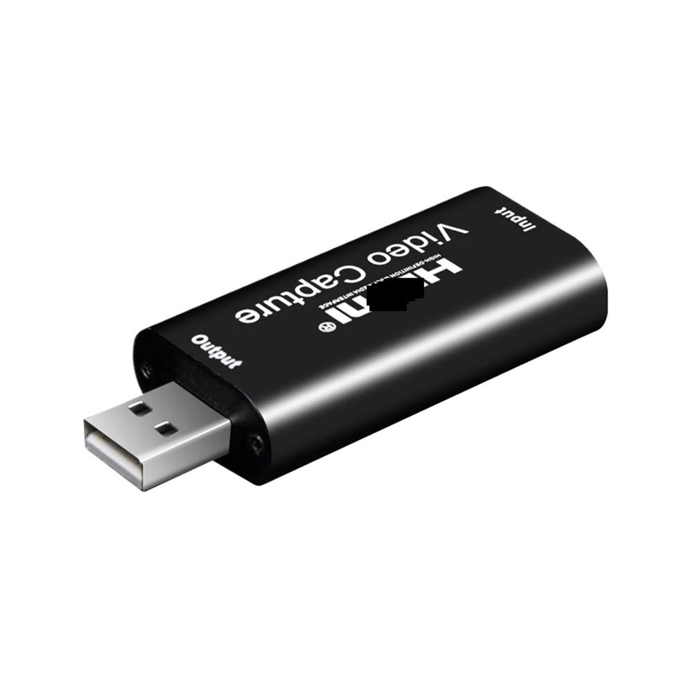 4K USB 3.0 Video Capture Card HDMI-Compatible 1080P 60fps HD Video Recorder Grabber for Capturing Game Card Live Streaming(USB 2.0 Capture Card)