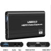 4K USB 3.0 Video Capture Card HDMI-Compatible 1080P 60fps HD Video Recorder Grabber for Capturing Game Card Live Streaming(USB 2.0 Capture Card) view 2