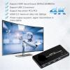HHBL8I KVM Switcher 4K@60Hz HDMI-Compatible Switch USB 3.0 Hub Docking Station Dock 2 PC Share 4 USB Devices Keyboard Mouse Printer(Wired Controller) view 3