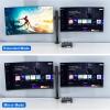 YXX7XY 8K HDMI KVM Switch 2 Monitors 2 Computers 8K@60Hz 4K@144Hz,Dual Monitor KVM Switch with 4 USB 3.0 Hub for Keyboard Mouse Printer(UK Plug Adapter) view 4