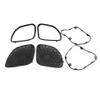 BACAR Cnwaga3 Front Speaker Fairing Grill Cover Mesh Trim ABS Plastic + Rubber Black Motorbike for Harley Road Glide FLTRX/Special FLTRXS 2015-2023 Ultra FLTRU 2016-2017 view 1