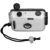 Nutriess Waterproof 35mm Reusable Film Camera with Case for Snorkeling Underwater Photography Black and White Film Camera (Black White) view 1