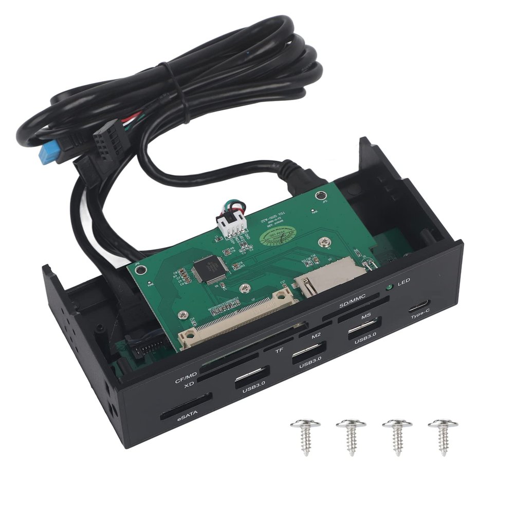 5.25inches Multifunction Internal Card Reader Dashboard PC Front Panel
