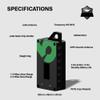 Spec5 MiniTrekker LoRa Off-Grid Communicator - Compact, ATAK Enabled, 915 MHz LoRa ESP32 GPS, Mesh Connectivity, Rugged Design for Hiking, Camping, and Outdoor Adventures (Black) view 3