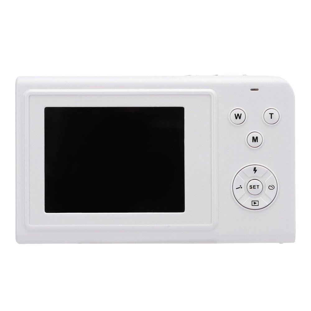 Digital Camera 56MP 4K Autofocus Kids Camera with 16x Digital Zoom (White)