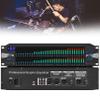 Dual Spectrum Audio Equalizer, Two 31-Band Spectrum Display 2u Audio Digital Equalizador with 10 Preset Effects and Low/Mid/Treble Independent Adjustment view 1