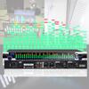Dual 31-Band Stereo Graphic Equalizer, Graphic Equalizer Balanced Effect Controller Dj Digital Mixer Processor Dsp Feedback Eliminator, for Recording Studio view 1
