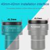 Stereo Microscope Eyepiece EYESHIELDS Rubber Flat Angle Guard Lens Safety for Precise Viewing 40-42MM Interface Microscope view 2