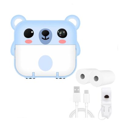 Instant Print Kids Camera, 2 Inch Screen Camera, 1080P Kids Instant Camera, with Print Paper, Kids Camera Instant Print, Kids Digital Camera, for Girls Boys Kids Christmas