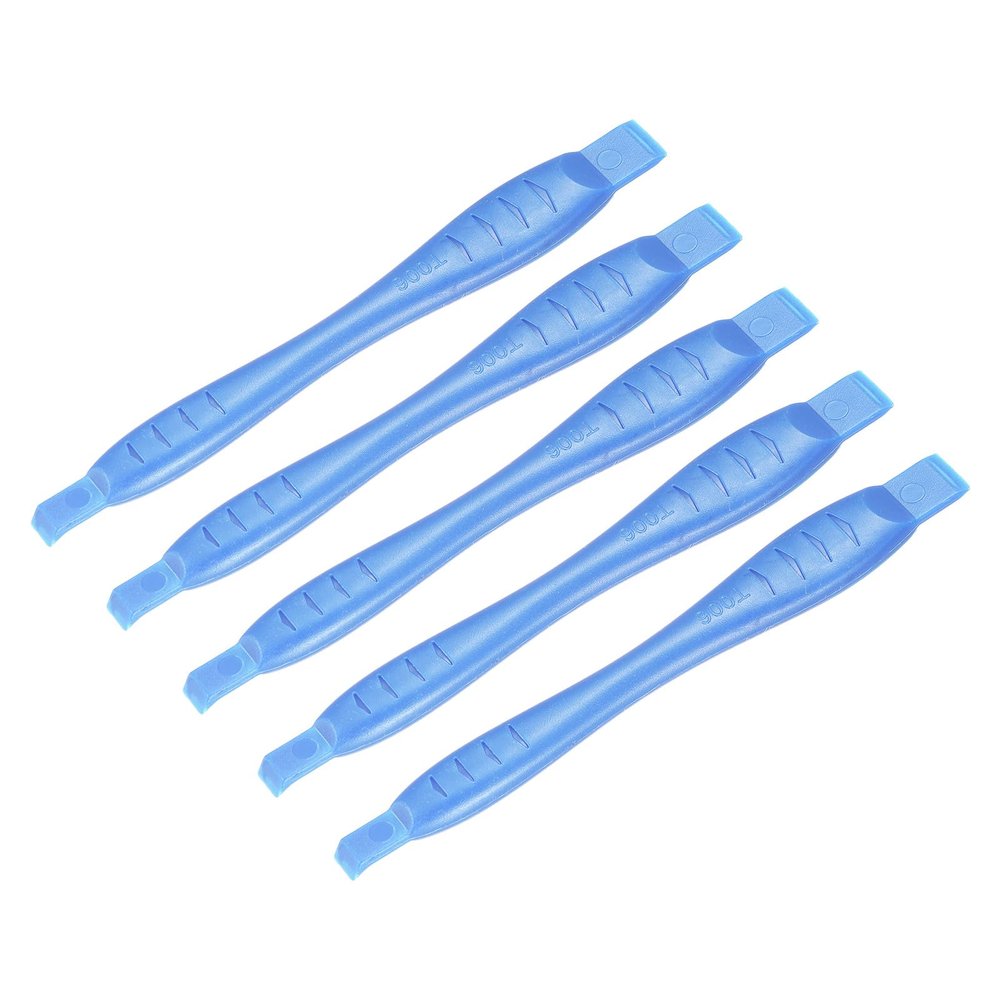 MECCANIXITY Plastic Spudger Pry Opening Repair Tools 10pcs for Mobile Phone PC Tablet Laptop LCD Screen Smart Phone Repair 115x15mm, Light Blue