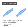 MECCANIXITY Plastic Spudger Pry Opening Repair Tools 10pcs for Mobile Phone PC Tablet Laptop LCD Screen Smart Phone Repair 115x15mm, Light Blue view 4