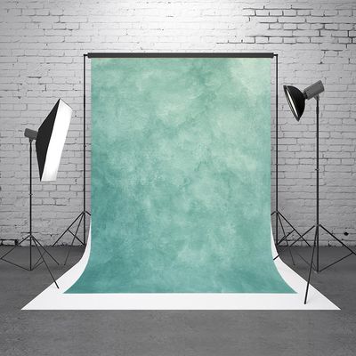 10x10ft Green Mottled Photo Backdrop for Photographyer Vintage Background