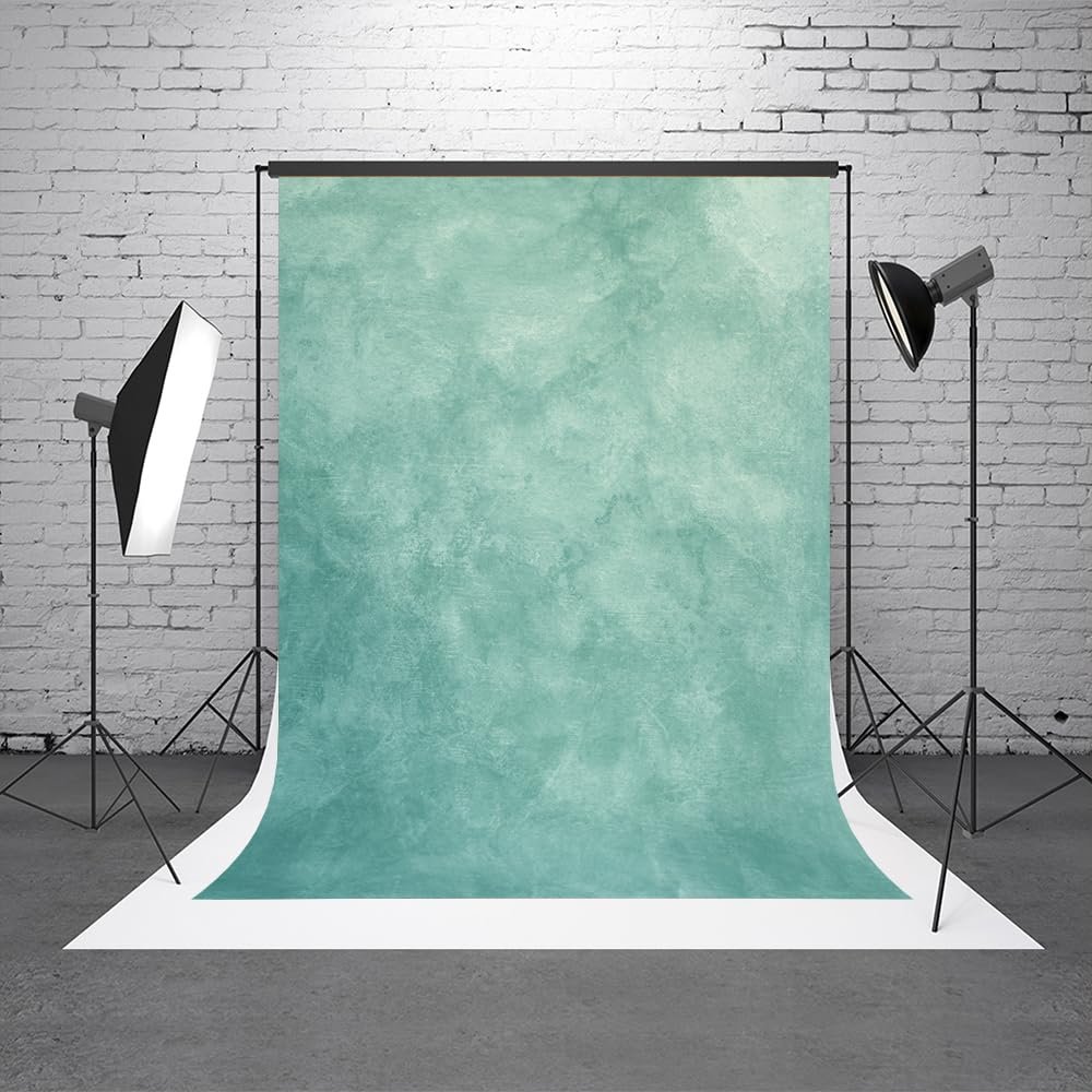 10x10ft Green Mottled Photo Backdrop for Photographyer Vintage Background