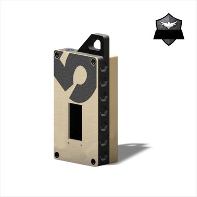 Spec5 MiniTrekker LoRa Off-Grid Communicator - Compact, ATAK Enabled, 915 MHz LoRa ESP32 GPS, Mesh Connectivity, Rugged Design for Hiking, Camping, and Outdoor Adventures (Desert Sand)