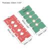 MECCANIXITY 2Pcs M2+ M.2 NGFF/NVME Length Extend Adapter 2230, 2242, 2260, 2280 Multipurpose SSD Extension Bracket Card Plate PCB Board for PC Computer Case Red Green view 2
