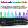 Digital Equalizer, 31-Band Graphic Equalizer with Digital Audio, 31 Bands of Spectrum, 10 Preset Effects, High, Mid and Bass Adjustments, Metal Casing view 2