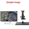 Lab Microscope Accessories 4K UHD 60FPS Microscope Camera 200X Parfocal Lens Industrial Electronic Digital Microscope(Orange) view 2