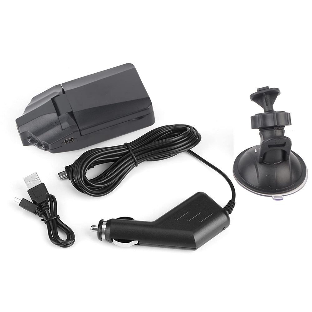 2.5inches Car DVR Video Recorder Dash Camera Driving Recorder IR Cam CCTV Night Vision 120 Degree Wide View Rotatable LCD Vehicle Recorder HD Video Clear Evidence for Car Security