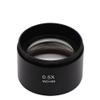 Lab Microscope Accessories WD165 0.3X 0.5X 0.7X 1.0X 2.0X Barlow Auxiliary Objects Lens Microscope Camera Glass Lens for Trinocular Stereo Zoom Microscope(2.0X) view 2