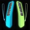 2 Pack Remote Cover for Samsung Smart TV, Case Compatible with Samsung Remote BN59-01241A 01242A 01260A 01266A 01312A Glow in The Dark Silicone Protective Remote Skin Sleeve (Glow Green+Glow Blue) view 1