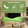 2 Pack Remote Cover for Samsung Smart TV, Silicone Case Compatible with Samsung Solar Panel Remote 2021 2022 BN59-01357 01385 01265A Glow in The Dark Protective Remote Skin Sleeve Glow Green+Glow Blue view 4