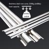 Stainless Steel Wire Guard / Raceway Metal Cord Cover, 2 4 6 8 10 Pack Cable Management Cord Hider/ Cables Raceway Concealer/ Protector, for Office Computer Under Desk Lines,(Silver 2 pack,Width 28MM view 4