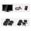10" AHD 4CH Truck Monitor BSD Recording DVR 1080P Car Rear View Camera Vehicle IPS Touch Screen Blind Spot Detection(4 Camera 1 Speaker,128G TF Card) view 1
