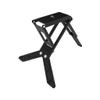 Crimson EZP Photo-eAzl Camera Stand/Tripod; Pocket-Sized Profile; Dual Height Adjustment Optimizes Viewing Angle; Stable; Slip-Free Functionality; Perfect for Air Travel; Black view 1