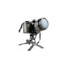 Crimson EZP Photo-eAzl Camera Stand/Tripod; Pocket-Sized Profile; Dual Height Adjustment Optimizes Viewing Angle; Stable; Slip-Free Functionality; Perfect for Air Travel; Black view 2