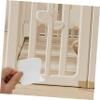 DirectNine Basics Anti Tip Furniture Anchors 12 Pcs Adhesive Stabilizers for Playpen Dresser Bookshelf Cabinet Bunk Bed No Drill view 4