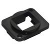 RiteAV D-Series Type Metal Face Plate with 1 Keystone Hole Port Jack Black Blank Panel Mount Connector view 1