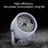 Camera IR Illuminator Lights for Security Camera, Camera IR Light, Night Vision Infrared Light, IP5 Rainproof 48 LEDs IR Infrared Light for Surveillance Camera Parking Lot view 3