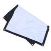 HOMSFOU Polyester Projector Screen Light Absorbing Border Portable Indoor Outdoor Screen Metal Clasp view 1