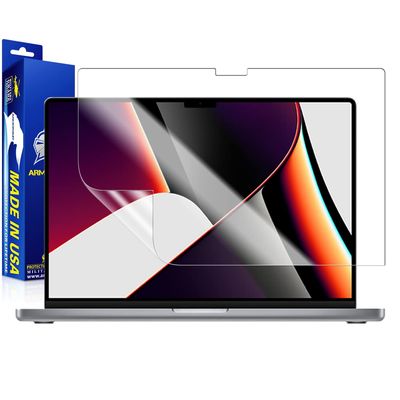 ArmorSuit 2 Pack Screen Protector for Apple MacBook Pro 14" (2021) MilitaryShield HD Clear Film - Made in USA