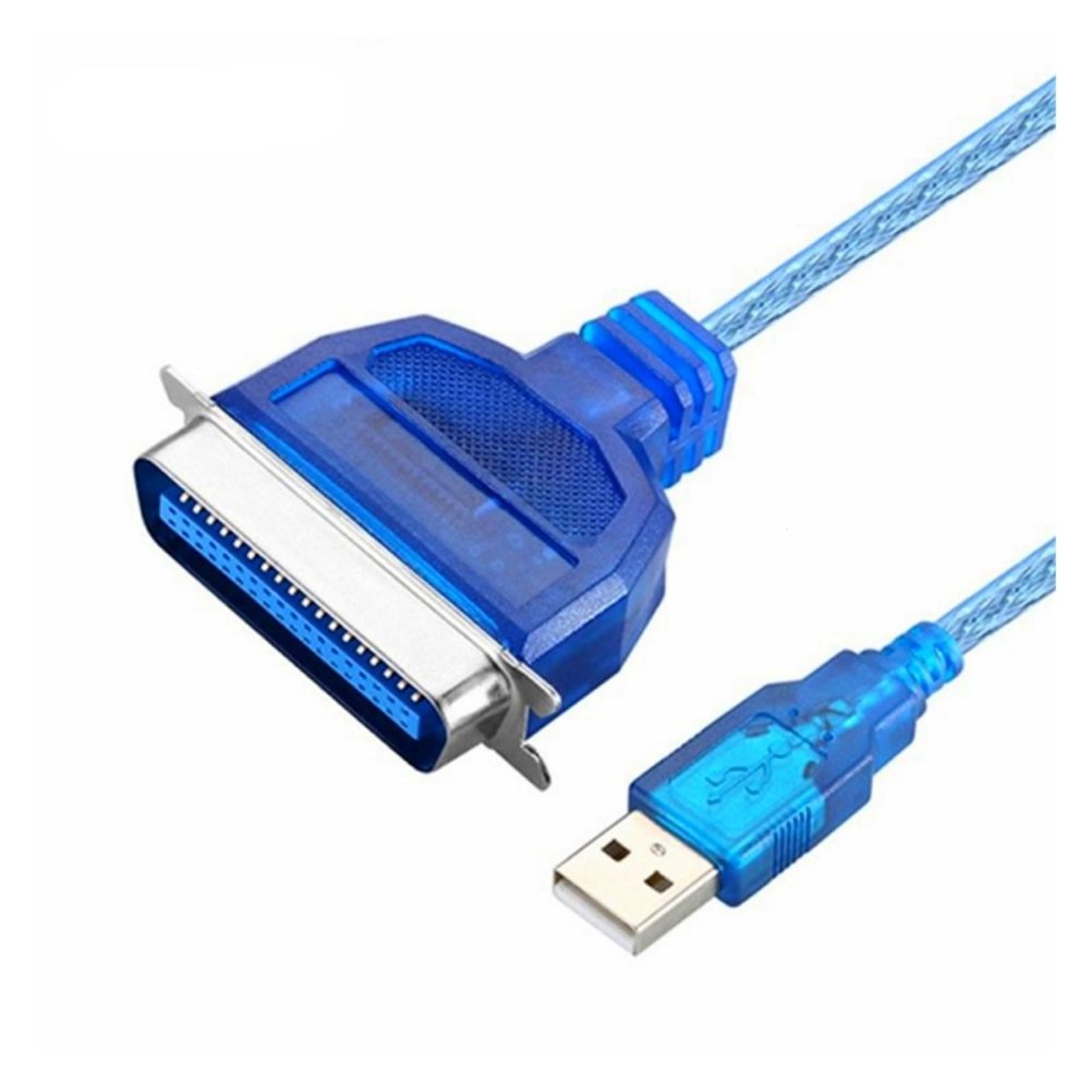 ACGTUY USB to 1284 Printer Cable Adapter Standard Cn36-pin Interface USB to Parallel Port Line Up to 12 Mbps