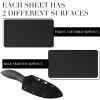 Lanties 145 Pcs DIY Holster Kit for Making Knife Sheath Keel, Black,Gray view 3