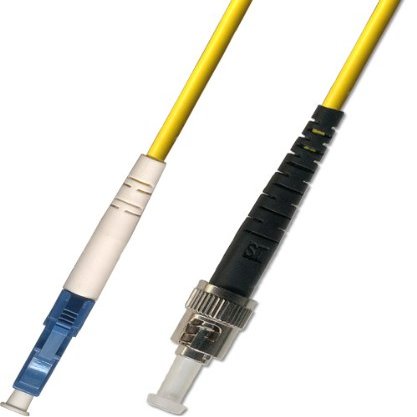 100M - Single Mode Simplex Fiber Optic Cable (9/125) - LC to ST