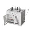 yinxx240708 Cable Organizer Box Wireless WiFi Router Storage Box Panel Shelf Wall Hanging/On Desk Top Plug Board Bracket Cable Storage Organizer Cable Management Box view 1