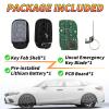 Smart Key Fob Replacement for Honda Accord Civic 2022-2024, Proximity Keyless Entry Push Start Remote Control, 5-Button 433MHz 4A Chip Compatible with FCC ID KR5TP-4, Fits 72147-T20-A11 A3C0161660000 view 4