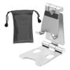BRIGHTFUFU Adjustable Phone Stand Aluminum Tablet Rack Mini Cellphone Holder Portable and Durable Stand view 1