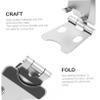 BRIGHTFUFU Adjustable Phone Stand Aluminum Tablet Rack Mini Cellphone Holder Portable and Durable Stand view 4